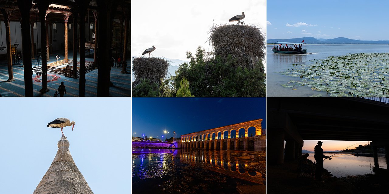 Konya'nın huzur dolu ilçesinin büyüsü kadrajlara sığmadı