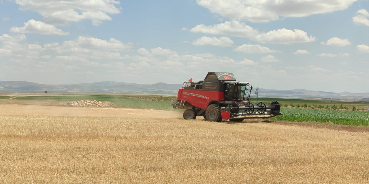 Konya’da harman başladı, ama umutlar kırık