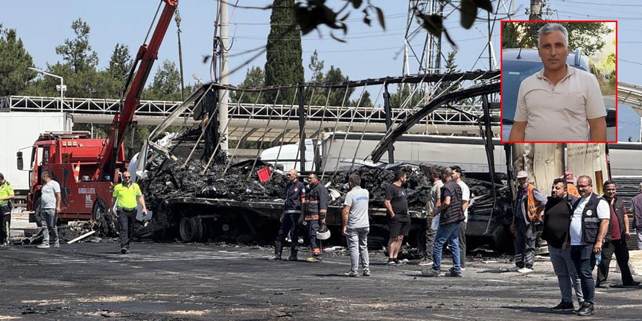 TIR kazasında can veren Hikmet Şahin’e memleketinde acı veda