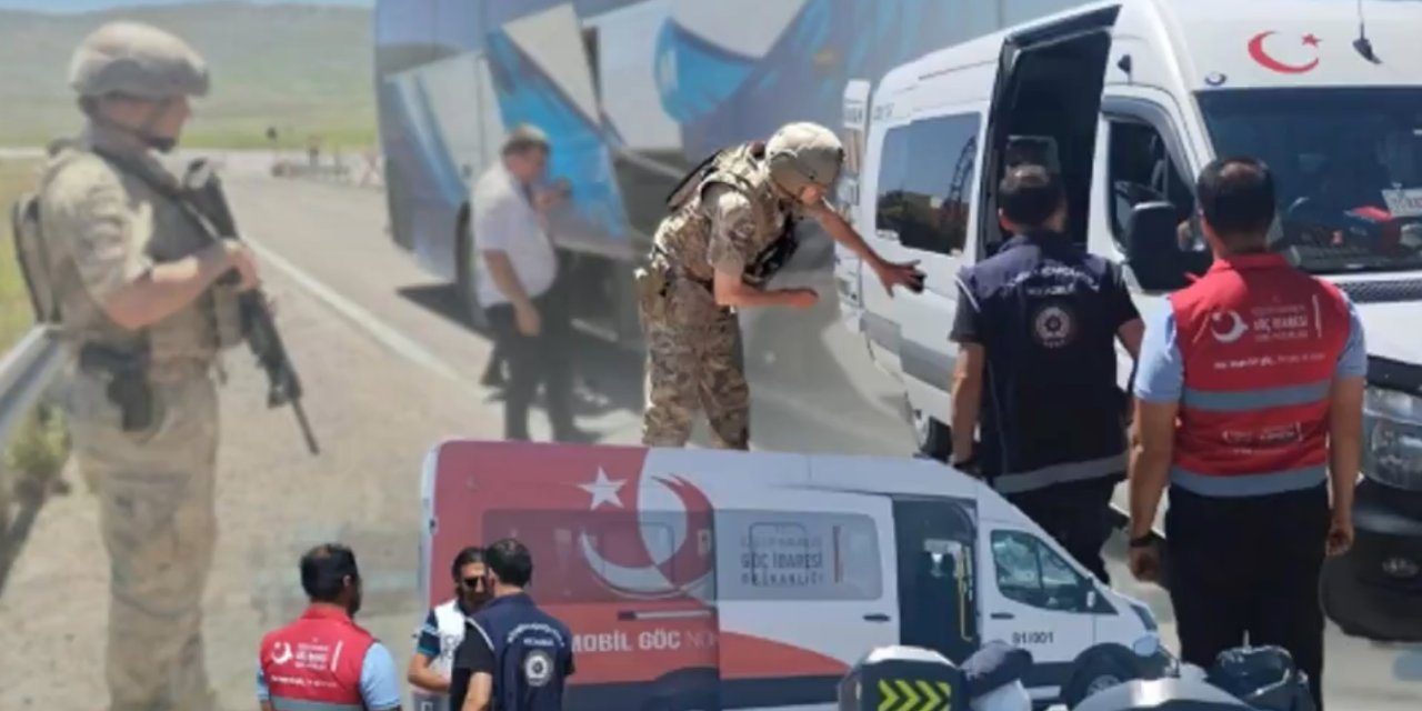 Yurt genelinde 446 düzensiz göçmen yakalandı