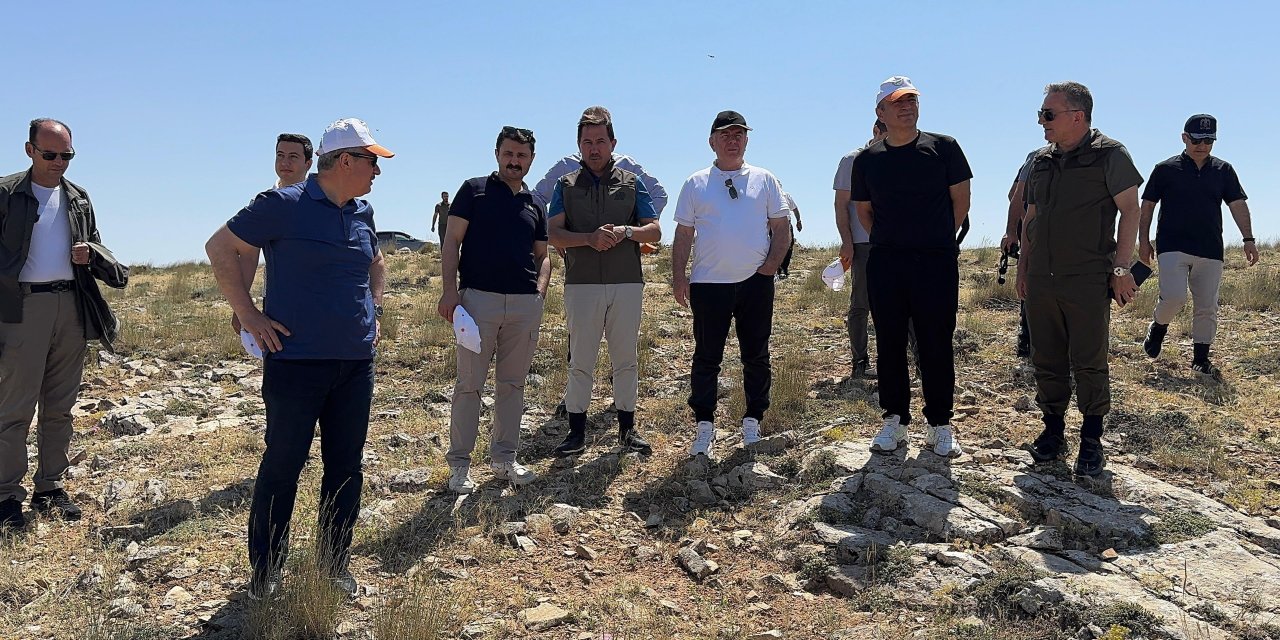 Konya protokolü Bozdağ Milli Parkı’nda