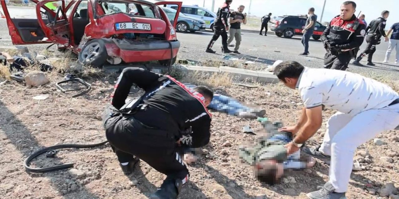 Sınav yolunda feci kaza: 1 ölü, 10 yaralı