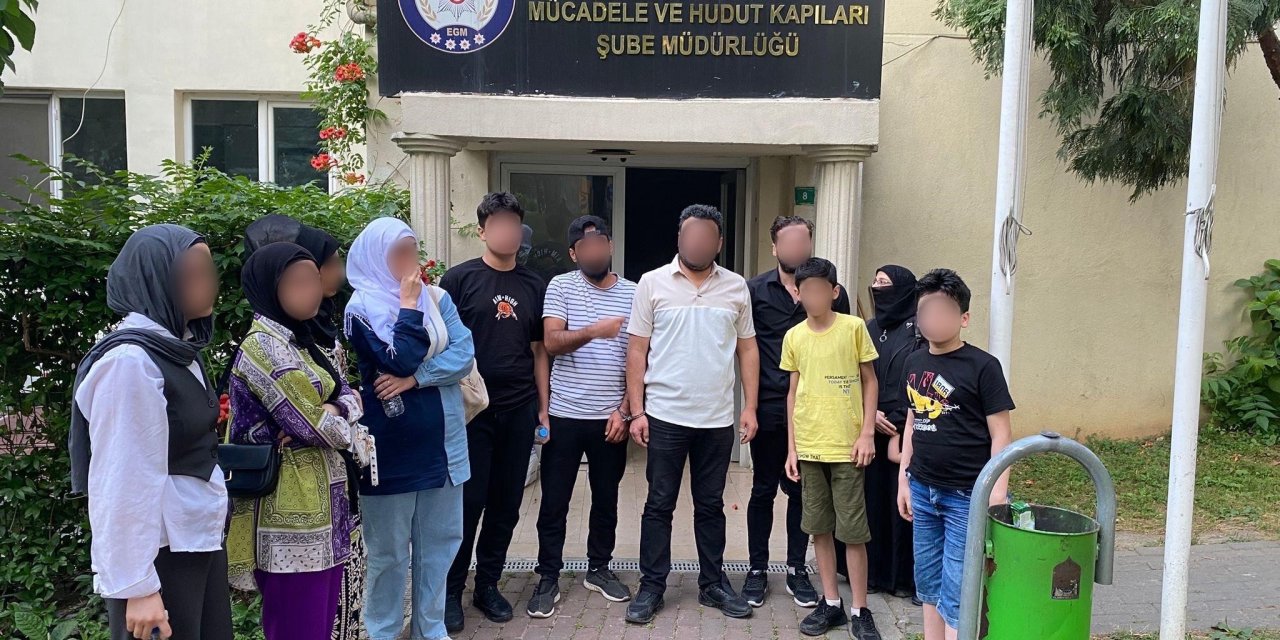 Konya’ya kayıtlı göçmenler Bursa’daki Şok Evde yakalandı