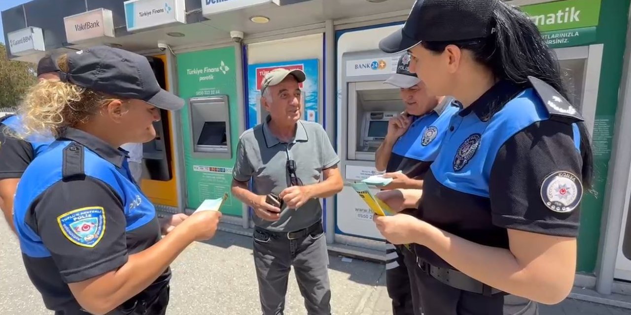 Konya Emniyeti dolandırıcılığa karşı sahada