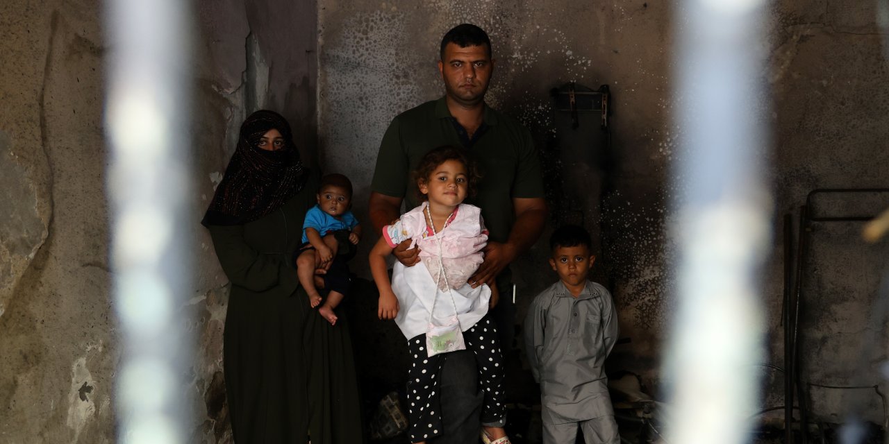 Uykudayken dehşeti yaşadılar! Üç çocuklu ailenin evi molotofla kundaklandı