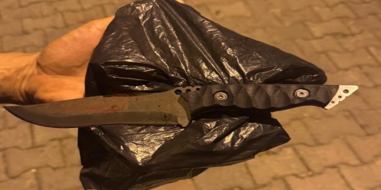 Kadına şiddet ihbarına giden polis bıçaklandı