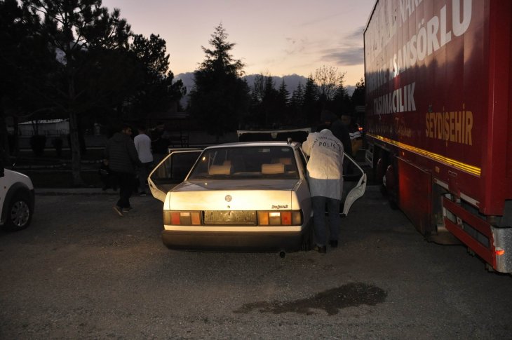 Konya'da çalınan otomobil terk edilmiş halde bulundu