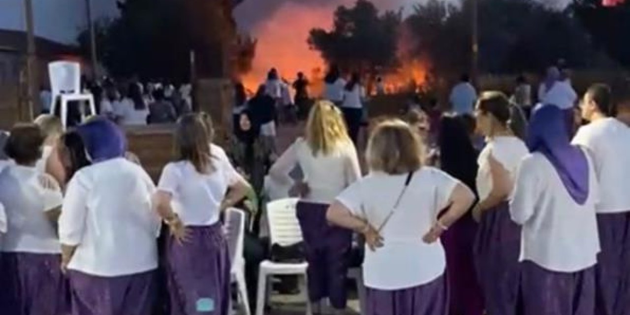 Şalvar gecesi köyü yakıyordu