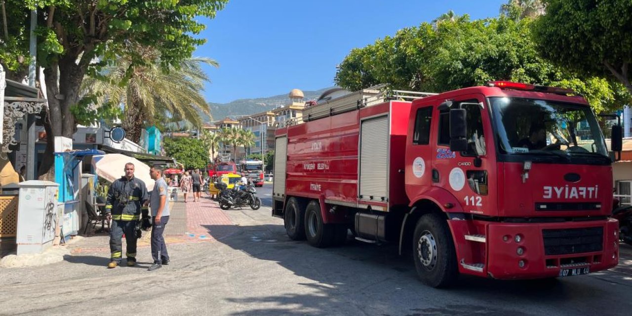 Konya'dan tatil için gitti, otelde yangın paniği yaşadı