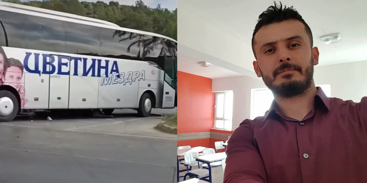 Müdür yardımcısı otobüsün altında can verdi