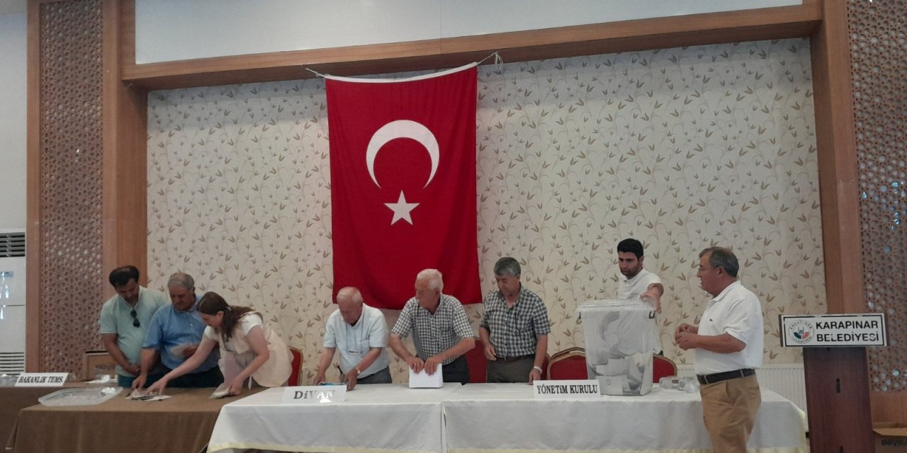 Konya’daki sulama kooperatifinde seçim heyecanı