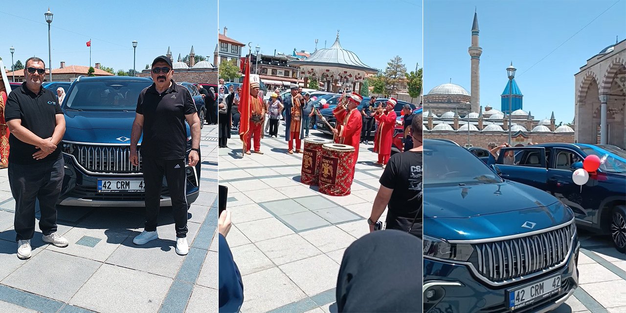 Konya’da Togg’lu mehterli sünnet töreni