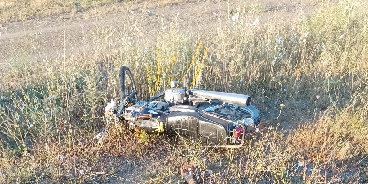 Konya’da kaza! Ağır yaralı sürücü için hava ambulansı devreye girdi
