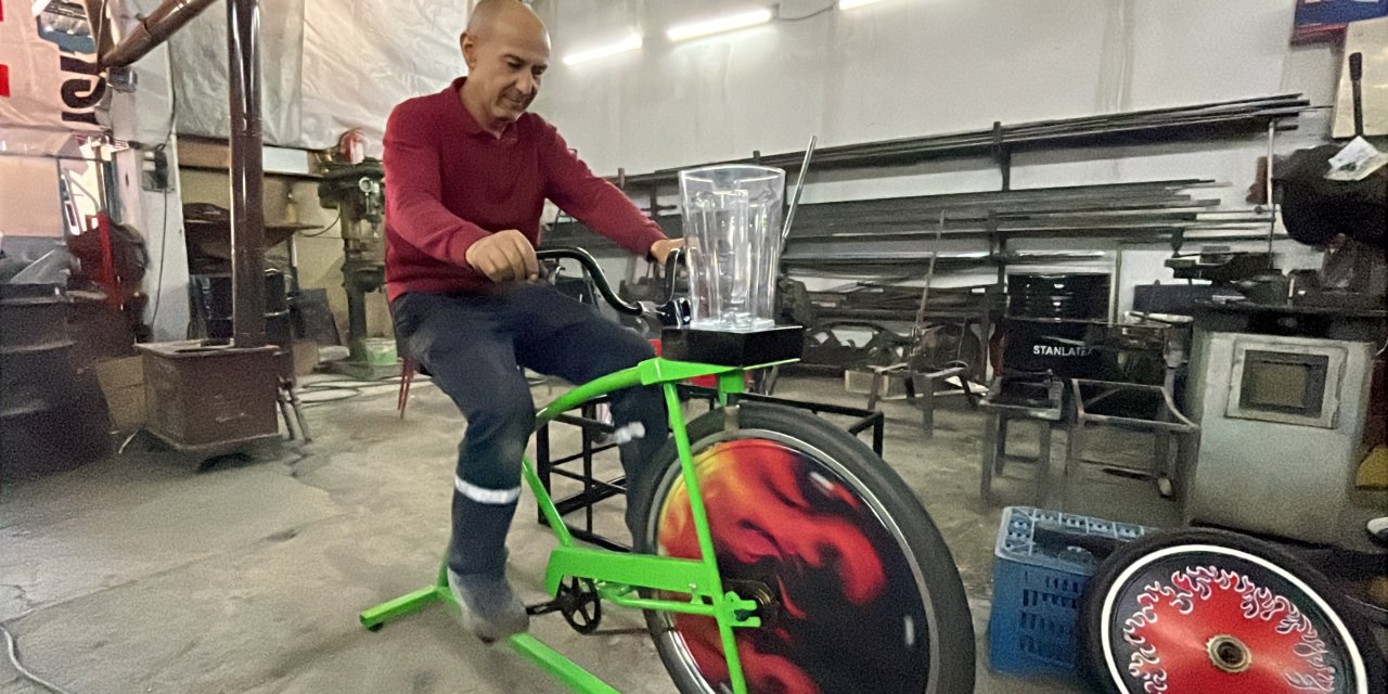 Resmini görmesi yetiyor! 40 yıllık Konyalı usta dünyaya bisiklet üretiyor