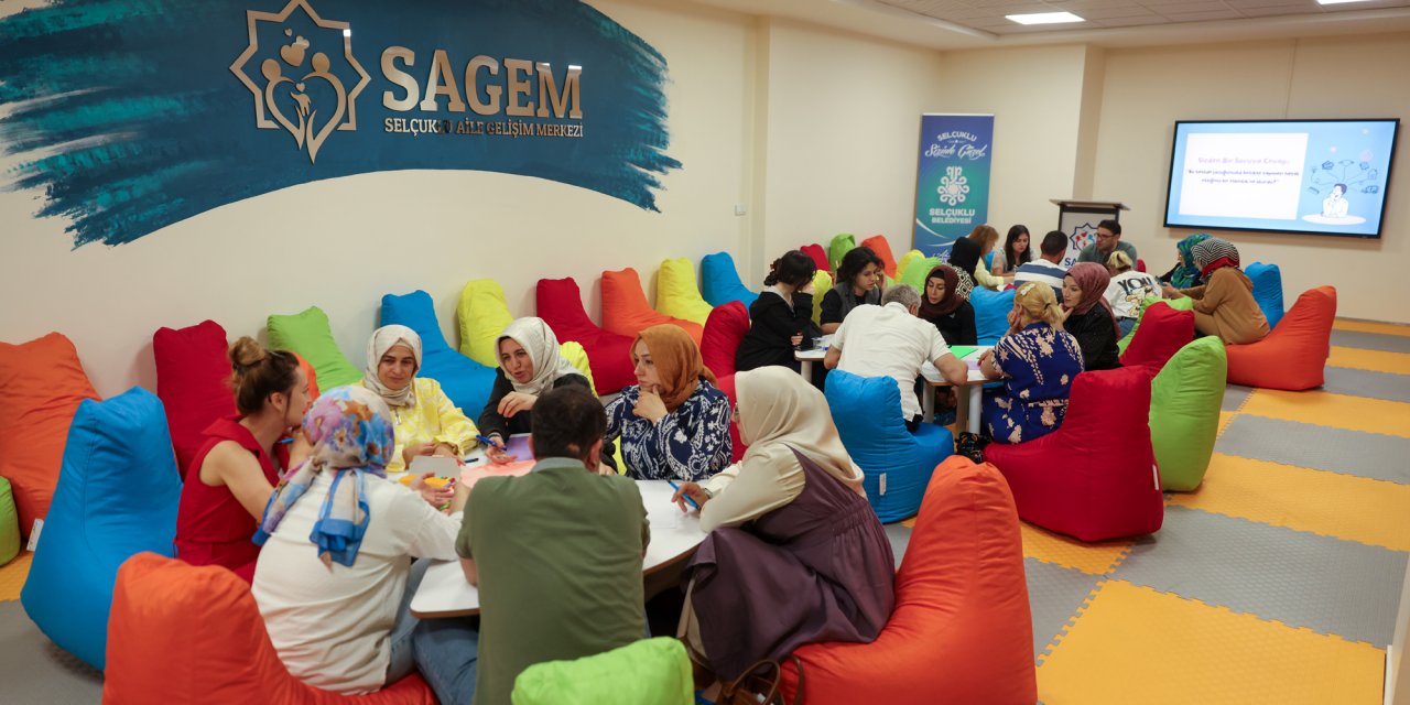 Çocuklarla tatilde verimli vakit geçirmenin sırları Selçuklu’da verildi