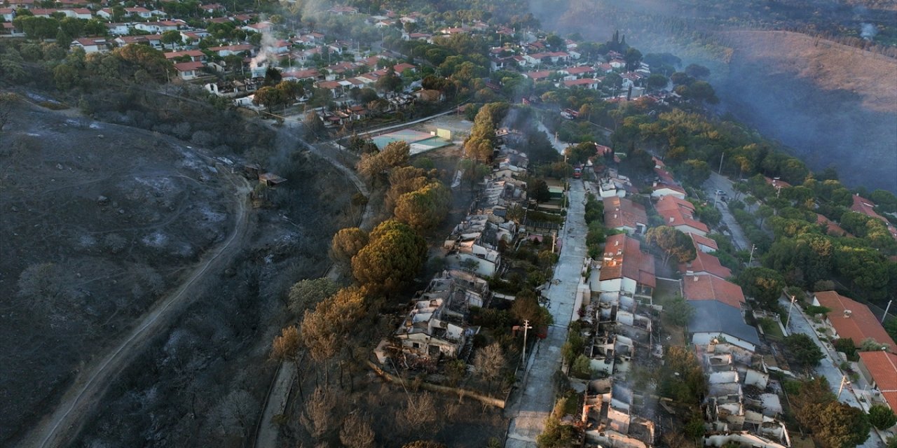 3 ilimizdeki yangınlar nedeniyle 50 binden fazla kişi tahliye edildi