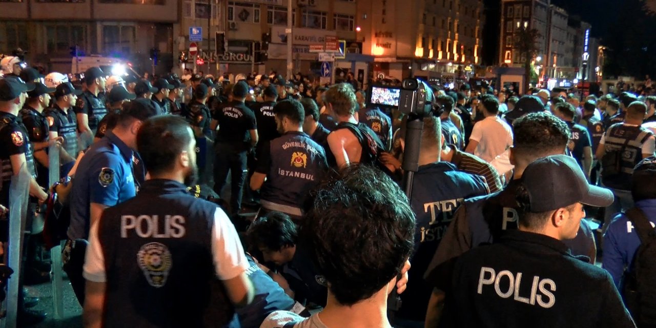 Saraçhane’de 42 kişi gözaltına alındı