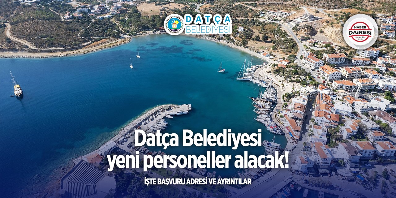 Muğla Datça Belediyesi personel alımı 2025