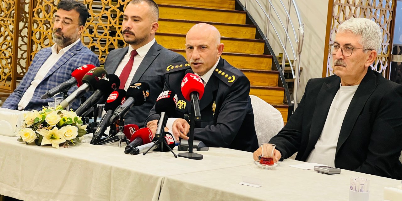 Konya Emniyet Müdürü Yüksek’ten dikkat çeken uyuşturucu sözleri