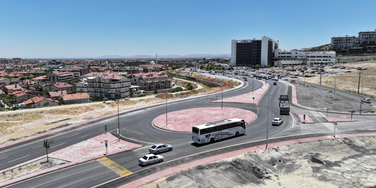 Konya’nın en kalabalık hastanelerinden birine ulaşım artık daha güvenli