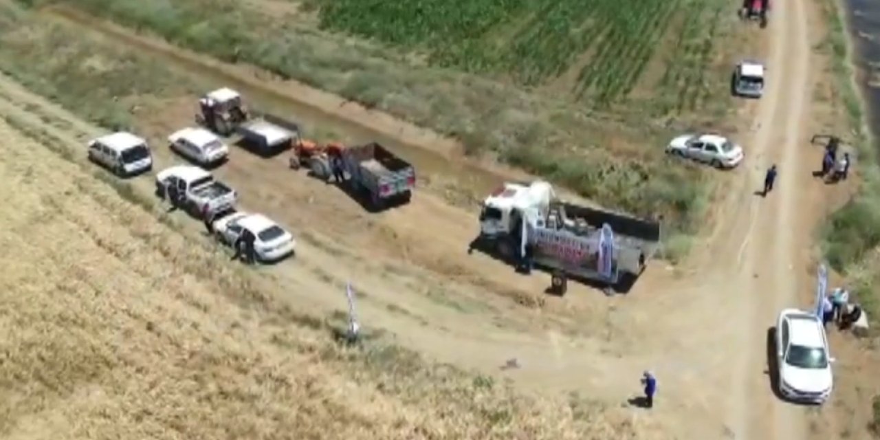 Konya’da çiftçiye moral veren hububat şöleni