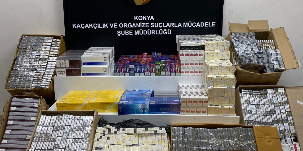 Konya’da çifte operasyon