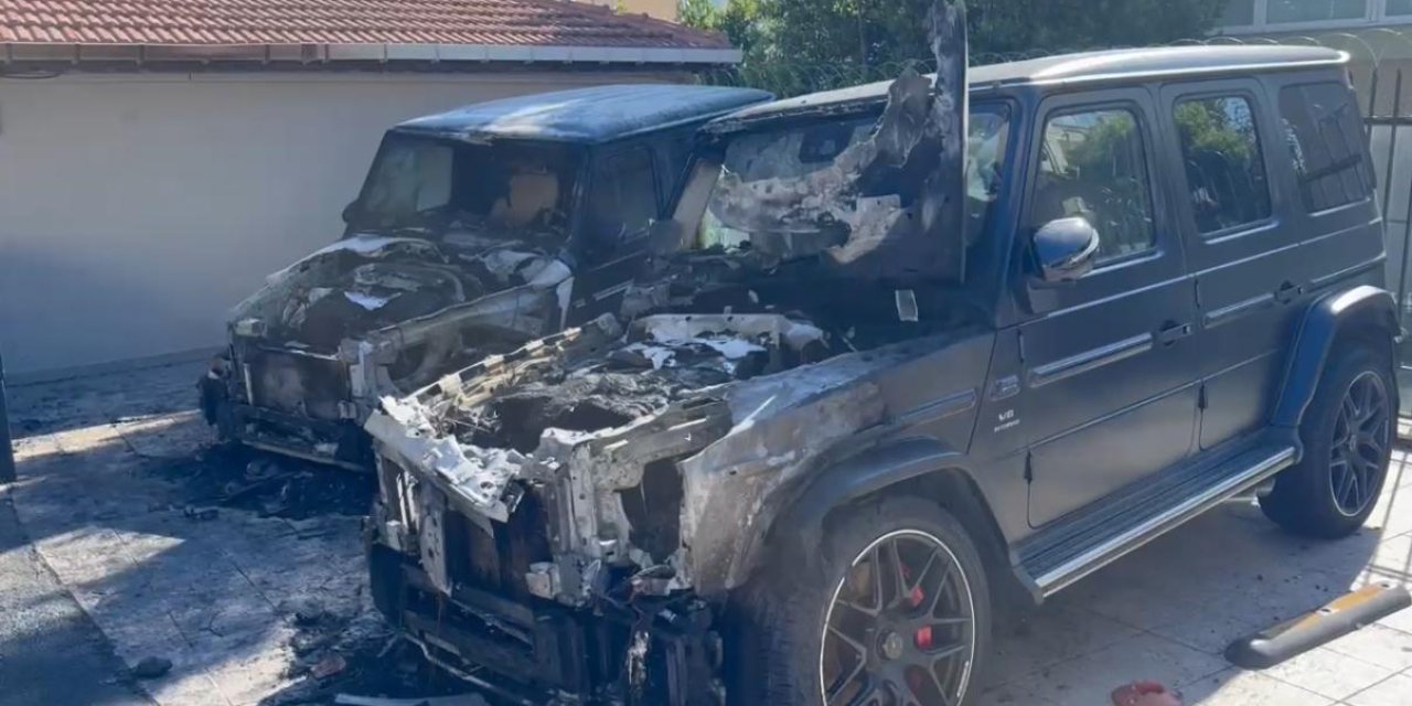 30 milyon lira değerindeki cipler kundaklandı