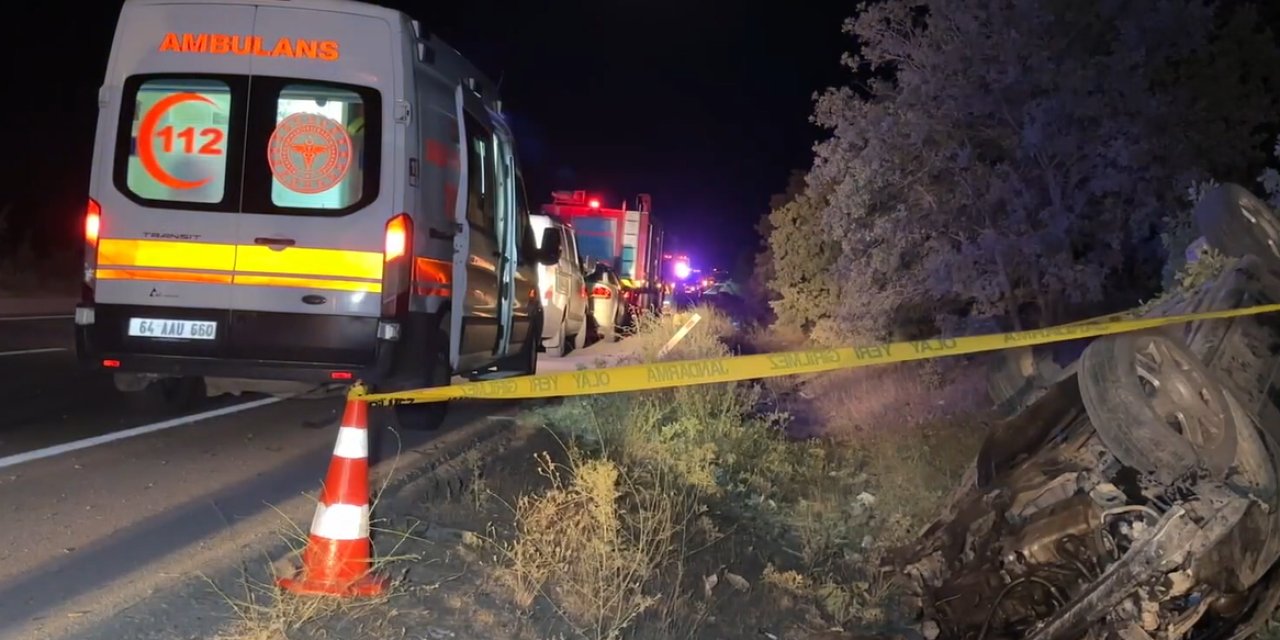 Otomobil şarampole devrildi: 1 ölü, 2 yaralı