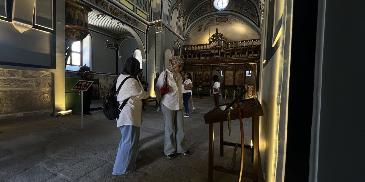 Konya'nın Rum köyündeki Bizans mimarisi bin 700 yıldır ayakta