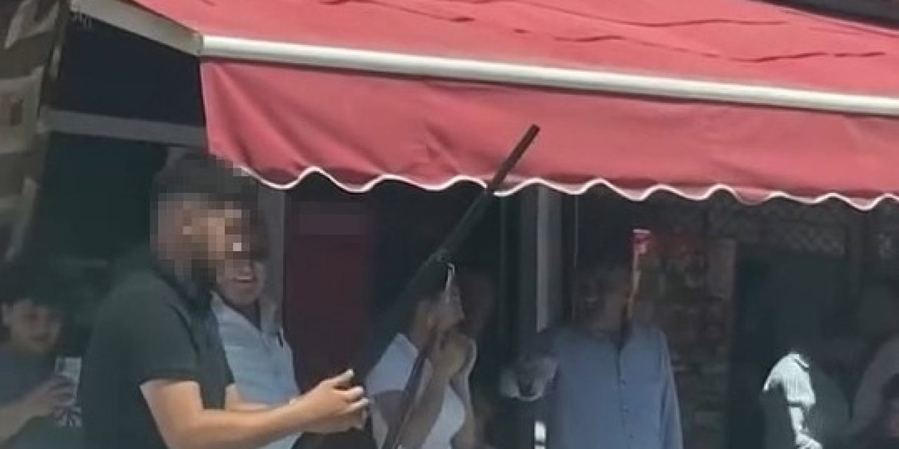 Asker uğurlamasında mermi yağmuru