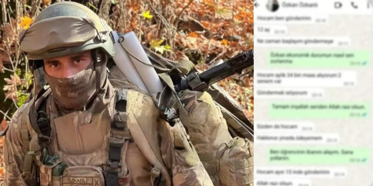 Aksaraylı şehidimizin gizlice yaptığı ortaya çıktı, yürekler dağlandı