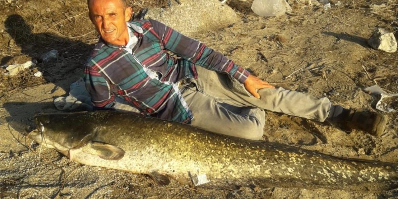 Amatör şansı! Tuttuğu balığı gören gözlerine inanamadı
