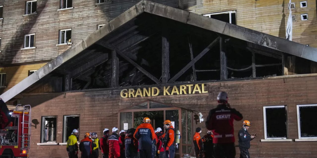 Grand Kartal Otel yangını davasında sanık savunmaları sürüyor