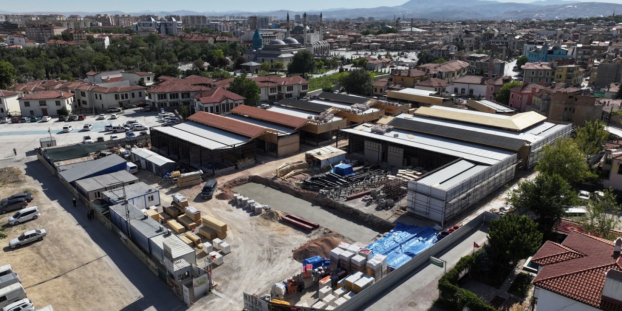 Türkiye'nin yeni Mısır Çarşısı Konya'da yükseliyor! Şehrin yeni incisi