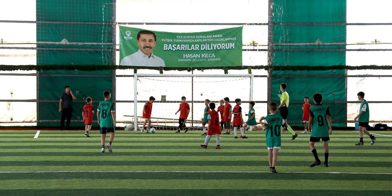 Karatay’da camiler ve Kur’an kursları arası futbol turnuvası başlıyor