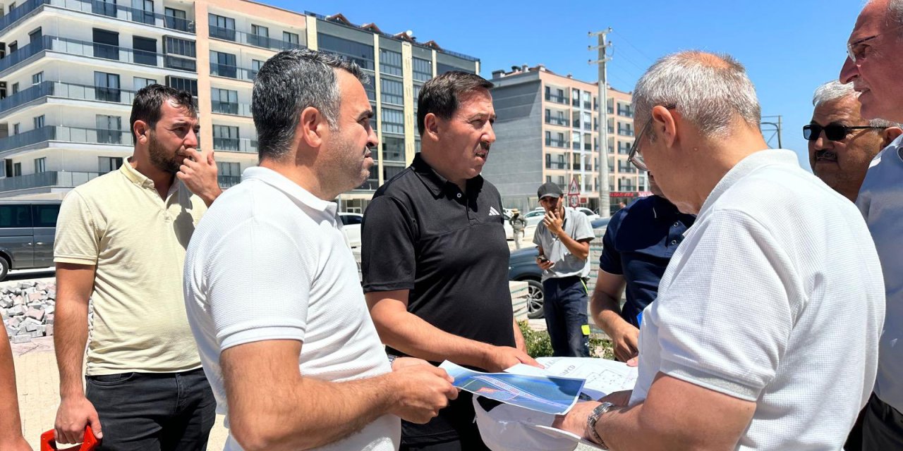 Karatay'ın gözde caddesinde yaşam kalitesi artıyor