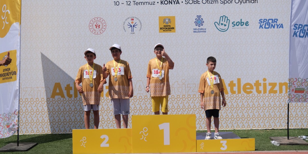 Konya’da SOBE Otizm spor oyunları coşkuyla başladı