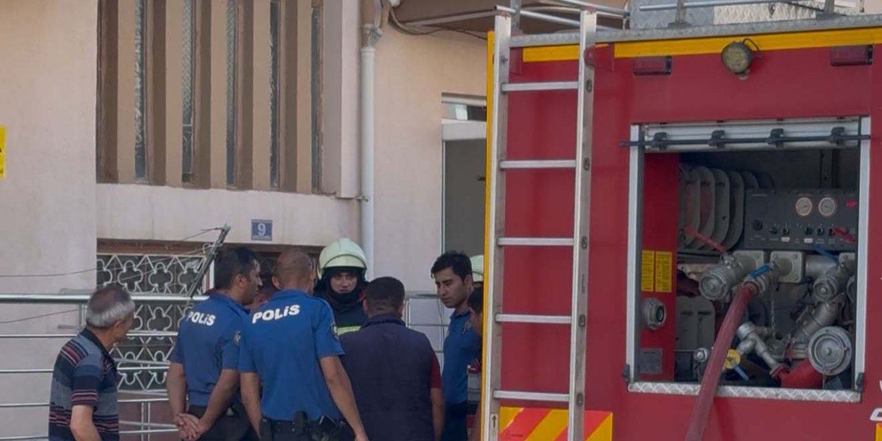 Konya’da evde kombi patladı