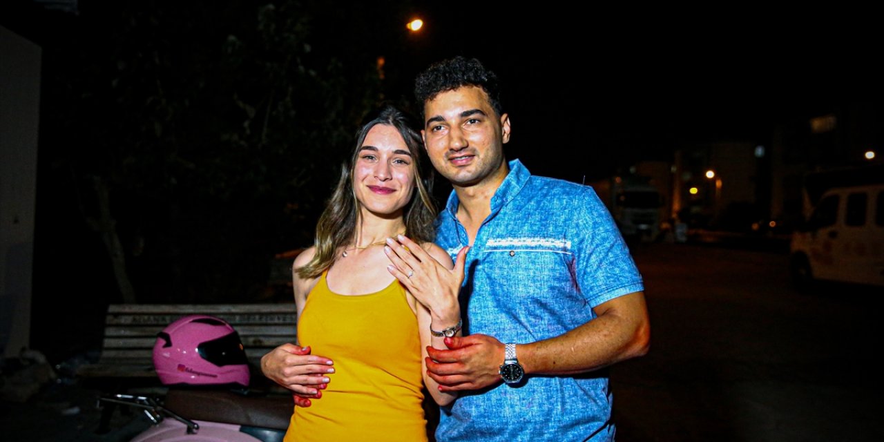 Evlilik teklifi için yapılan kurgu gerçek zannedildi, polis ihbar aldı