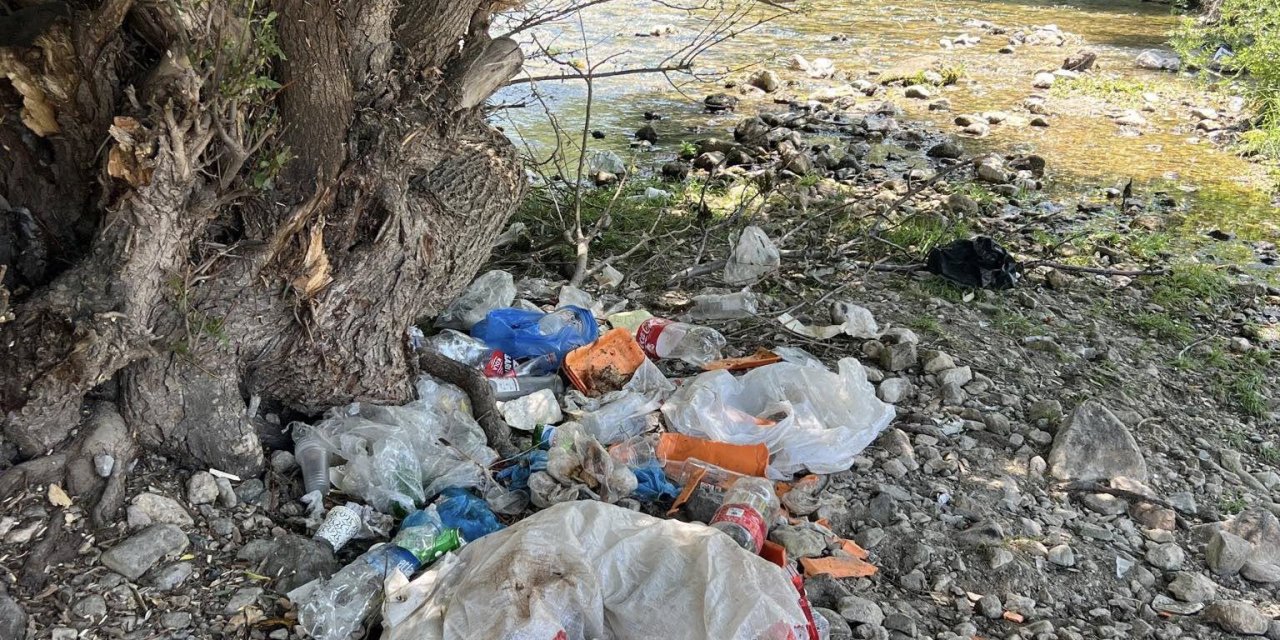 Konya'nın tarihi gözbebeği İvriz pislik içinde