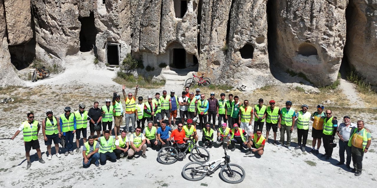Konya'da, tarih ve doğa içinde bisikletle keşif rotaları oluşturuluyor