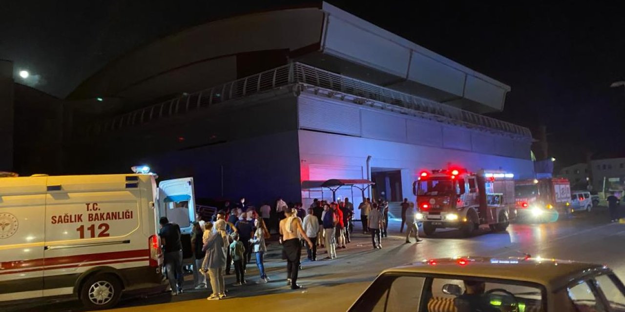 Düğün gecesinde yangın kabusu yaşadılar