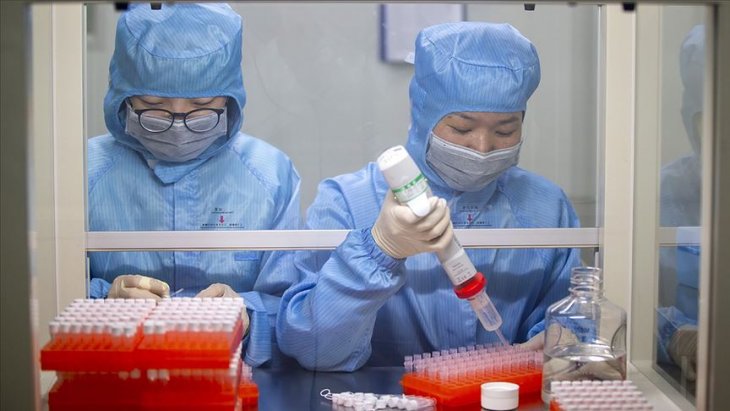Çin'de yeni tip koronavirüs aşısının klinik denemelerine onay verildi