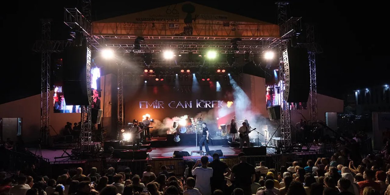 Konya’da düzenlenen şenlikte misafirler eğlenceye doydu