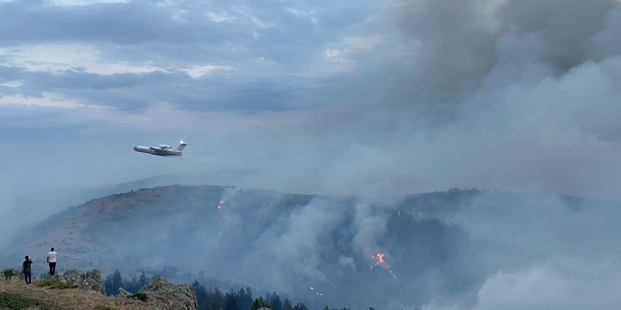 Konya Doğanhisar’daki orman yangınında flaş gelişme