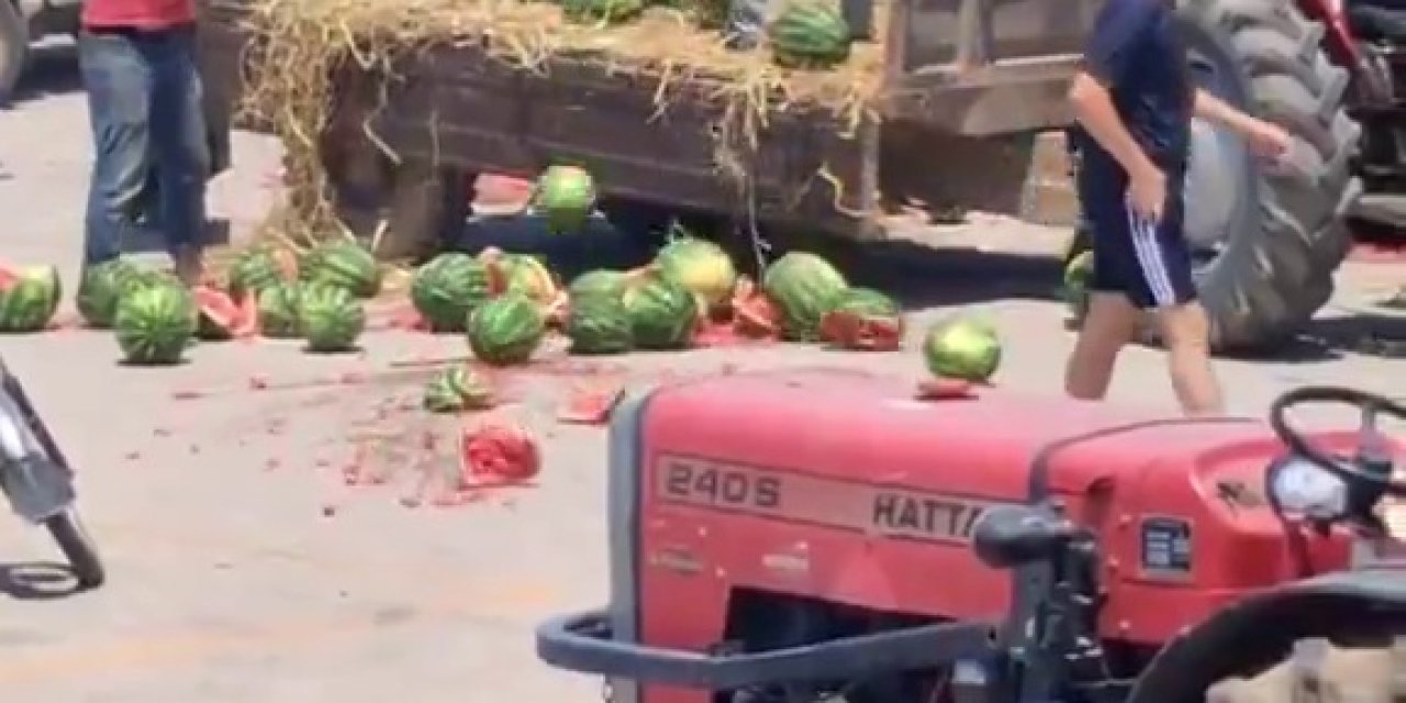 Vatandaş karpuzu yiyemedi, onlar 17 milyonluk cezayı yedi