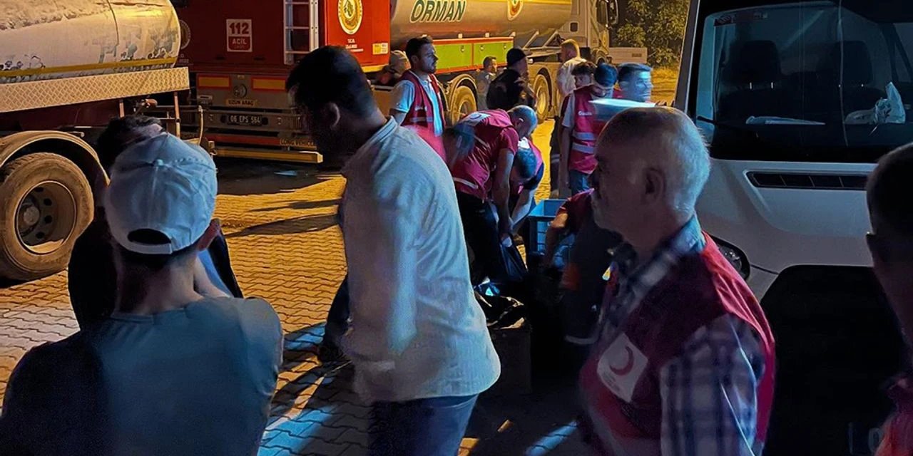 Konya’dan yangınla mücadele ekiplerine destek