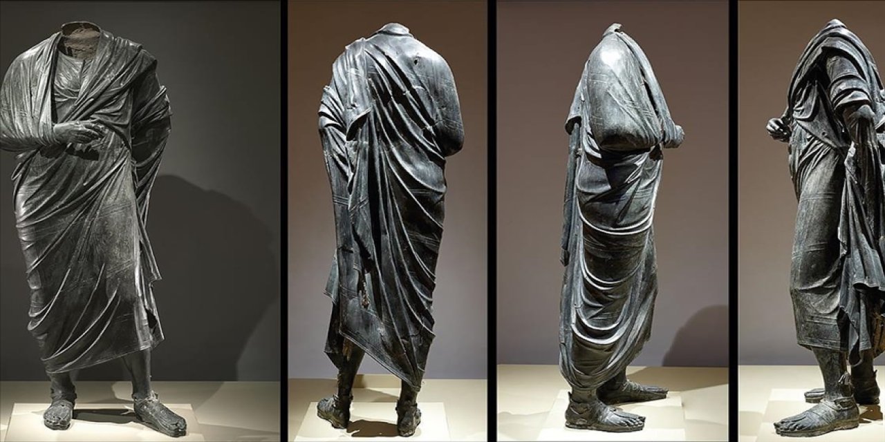 İzinsiz kazılarla kaçırılan heykel 65 yıl sonra Türkiye yolunda