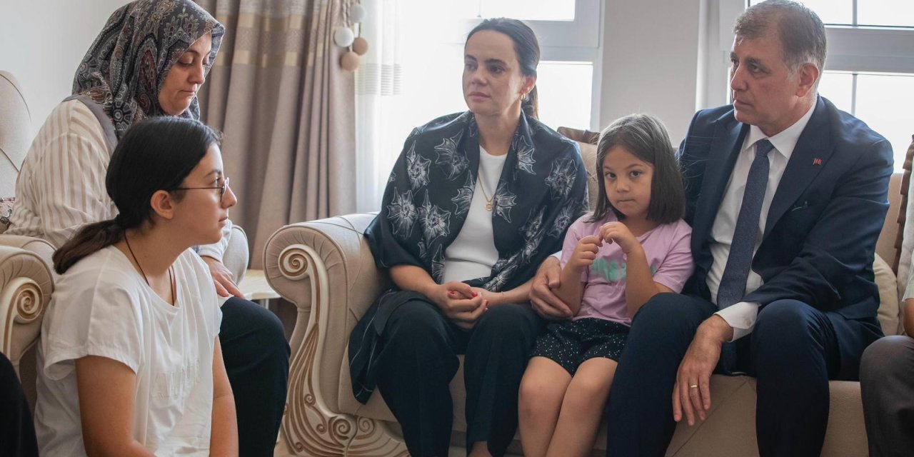 Başkan Tugay, Konyalı şehit İbrahim Demir'in ailesini ziyaret etti