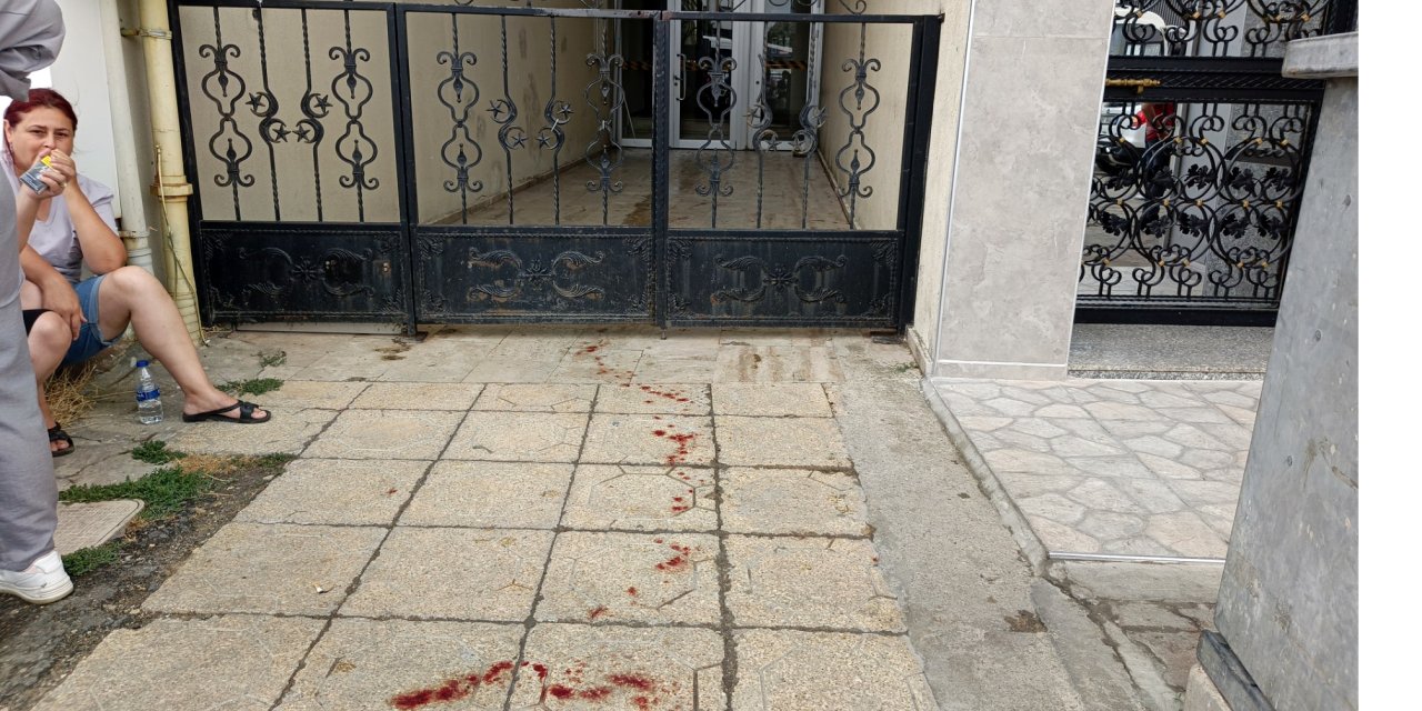 3 çocuk annesi karısını boğazından bıçakladı